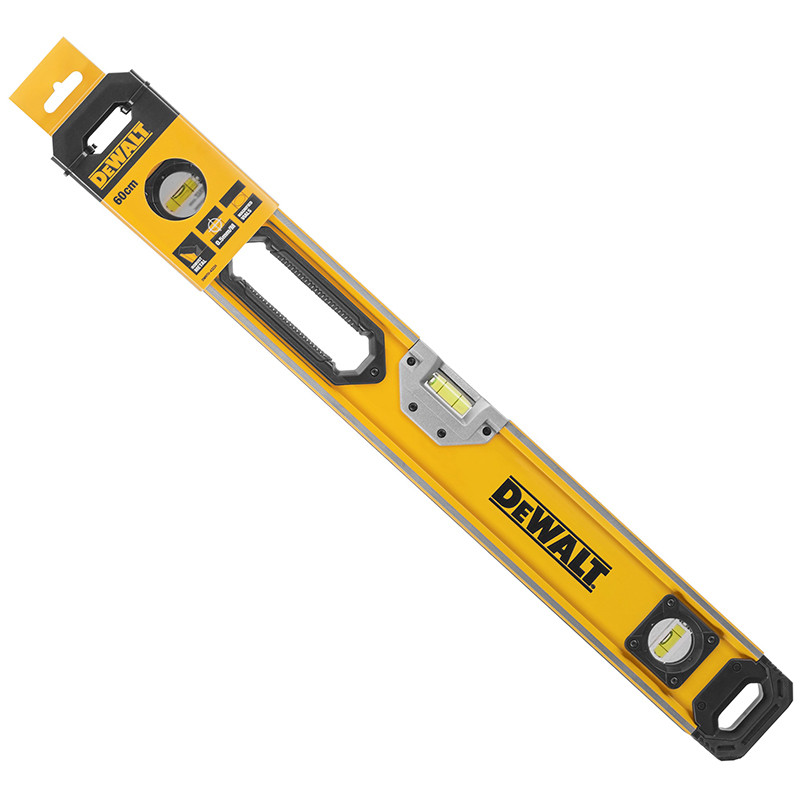 DeWALT 600 mm | 2 pēdu līmeņrādis ar pilno korpusu DWHT0-43224