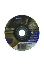 Norton abrazīvais griešanas disks Quantum3/D.125/0,8×22,23, izliekts