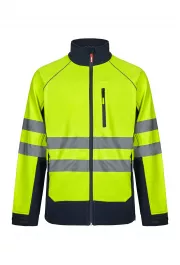 Spāņu firmas Velilla soft shell jaka 306001 tumši zila/neona dzeltena, M izmērs