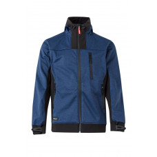 Spāņu firmas Velilla soft shell divu krāsu hūdijs 206007 tumši zils/melns, M izmērs
