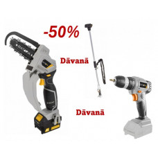 AKCIJA Batavia 18V  Maxxpack atzarošanas ķēdes zāģis Nexxsaw (1x4,0 Ah akumulators)  + dāvanā 1,25 m pagarinātāja kāts un skrūvgriezis/urbjmašīna (bez akumulatora)