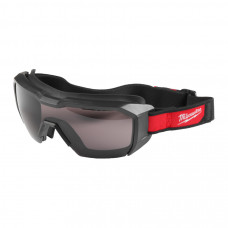 MILWAUKEE® ventilētas zema profila aizsargbrilles, tonētas