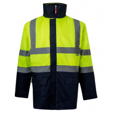 Velilla ziemas jaka/parka 4-vienā 306003 dzeltens/tumši zils, 2XL izmērs