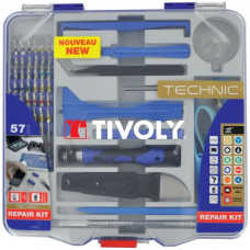 Tivoly Tool set for smartphone and tablet repair 57 pcs