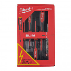 MILWAUKEE® 5-daļīgs VDE izolētu skrūvgriežu komplekts elektriķiem