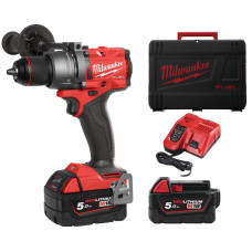 MILWAUKEE® 18 V FUEL™ triecienurbjmašīna/skrūvgriezis M18 FPD3-502X (2x5,0 Ah)