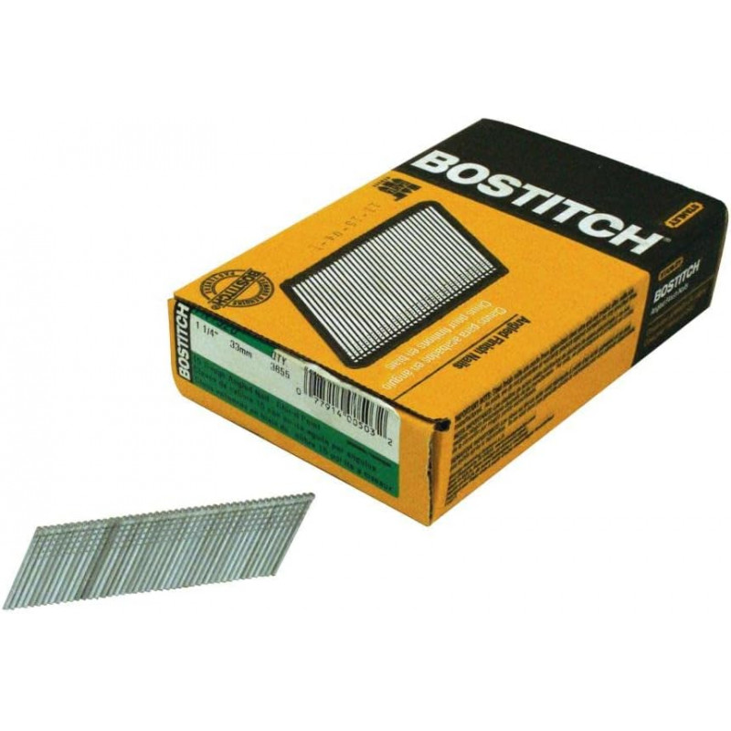 Bostitch 15GA naglas 50 mm, 3 655 gab.