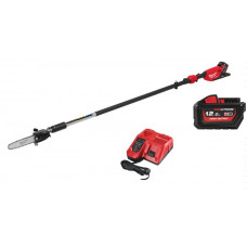 MILWAUKEE® 18V FUEL™ teleskopiskais 30 cm zaru ķēdes zāģis M18 FTPS30-121 (1x12 Ah)