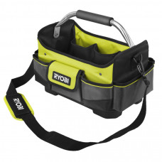 Ryobi® 17L maza izmēra, vaļēja, ietilpīga instrumentu soma RSSSOT1