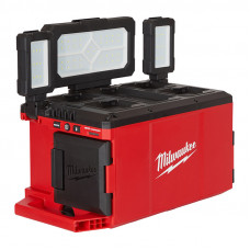 MILWAUKEE® PACKOUT™ darba zonas apgaismošanas un uzlādes ierīce M18 POALC-0