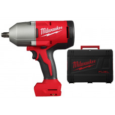 MILWAUKEE® 18 V ½ ” bezoglīšu motora augsta griezes momenta trieciena uzgriežņu atslēga ar sprosta gredzenu M18 BLHIWF12-0X (bez akumulatora un lādētāja) Tikai 222 mm gara!!!