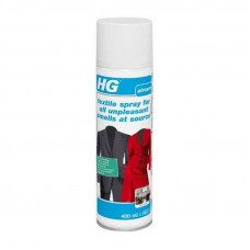 HG tekstila un apģērbu kopšanas aerosols - nepatīkamu smaku noņēmējs, 400 ml