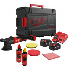 Milwaukee 18 V orbitālā pulēšanas mašīna FUEL™ M18 FROP15-502X KIT ar 15 mm gājienu (2x5,0 Ah)