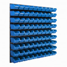 BOTLE instrumentu siena 77 X 78 cm  ar 90 kastītēm (zilām)