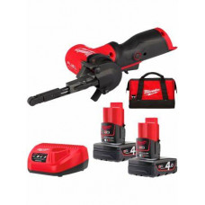 Milwaukee 12 V 10 mm FUEL™ lentes slīpmašīna M12 FBFL10-402B (2x4,0)