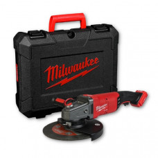Milwaukee M18 FUEL™ ONE-KEY™ 230 mm leņķa slīpmašīna ar darbības apturēšanas drošības sistēmu un lāpstiņveida slēdzi koferī ONEFLAG230XPDB-0C (bez akumulatora un lādētāja)