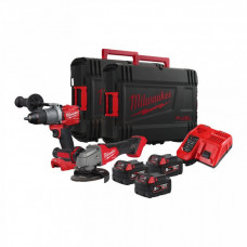 Milwaukee M18 FUEL™ triecienurbjmašīnas un leņķa slīpmašīnas komplekts FPP2Y2-503X
