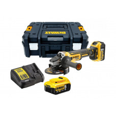 DeWalt 18V XR bezoglīšu leņķa slīpmašīna DCG405P2-QW (2x5,0 Ah)