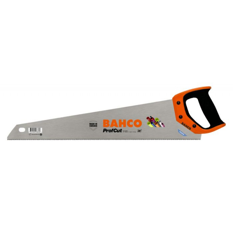 Bahco rokas zāģis ProfCut plastmasai un kokam 22 "550mm XT