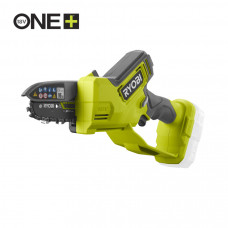 RYOBI 18 V ONE+ akumulatora 10 cm ķēdes zāģis RY18PSX10A-0 (bez akumulatora un lādētāja)