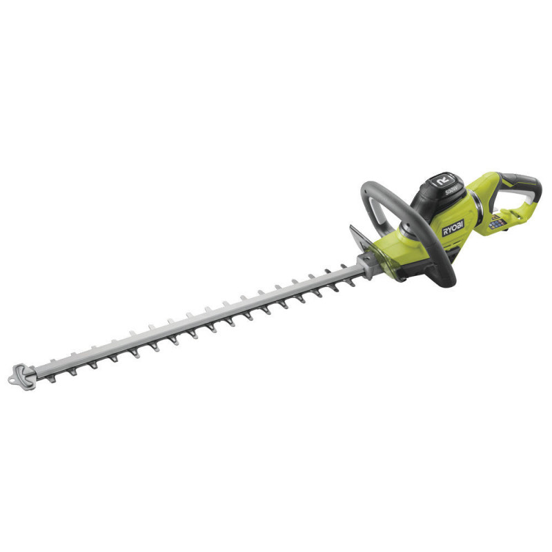 Ryobi 550 W elektriskais dzīvžoga šķēres ar 55 cm asmeni un 26 mm griešanas kapacitāti RHT5655RS