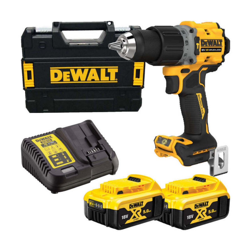 DeWalt 18V triecienurbjmašīna DCD805P2T-QW