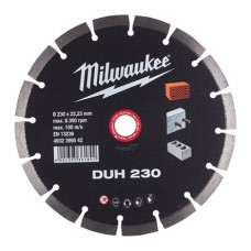 Milwaukee  Dimanta  disks cietiem materialiem DUH 230