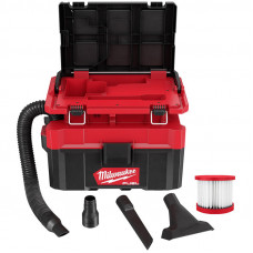 Milwaukee 18 V M18 FUEL™ PACKOUT™ mitrās/sausās uzsūkšanas putekļsūcējs FPOVCL-0 (bez akumulatora un lādētāja)