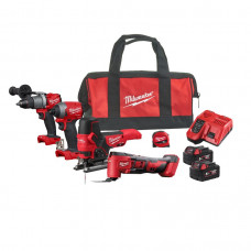 Milwaukee M18 FUEL™ 18 V 4-instrumentu komplekts FPP4A-503P