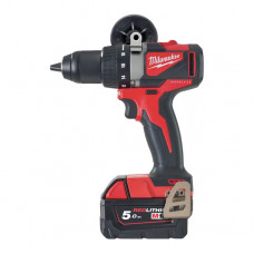 Milwaukee M18™ bezoglīšu urbjmašīna/skrūvgriezis BLDD2-502X (2x5,0 Ah)