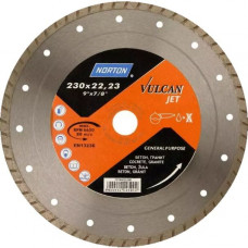 NORTON Dimanta griešanas disks VULCAN JET būvmateriāliem, 230 mm