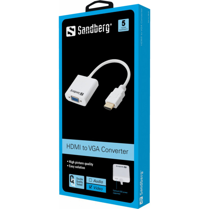 Sandberg 508-69 HDMI to VGA Converter