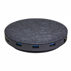 Devia UFO 10in1 HUB wireless charger gray