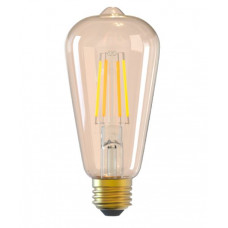 Tellur WiFi Filament Smart Bulb E27, amber, white/warm, dimmer