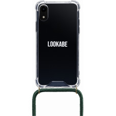 Lookabe Necklace iPhone Xr gold green loo014