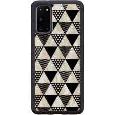 iKins case for Samsung Galaxy S20 pyramid black