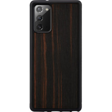 MAN&WOOD case for Galaxy Note 20 ebony black