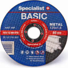 Specialist+ Metāla griešanas disks Specialist BASIC 125x1,6x22