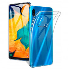 Samsung A20 Silicon Case Transparent