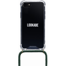 Lookabe Necklace iPhone 7/8 gold green loo011