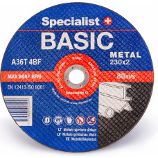 Specialist+ Metāla griešanas disks Specialist BASIC 230x2x22