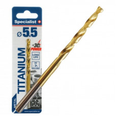 Specialist+ Titanium urbis metālam 5.5mm 1gab.