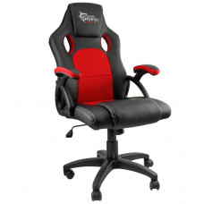 White Shark Gaming Chair Kings Throne Black/Red Y-2706