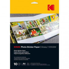 Kodak Photo Sticker Paper Gloss 120gsm A4x10 (3510645)