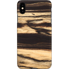 MAN&WOOD SmartPhone case iPhone XS Max white ebony black