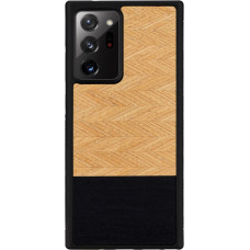MAN&WOOD case for Galaxy Note 20 Ultra herringbone nero black