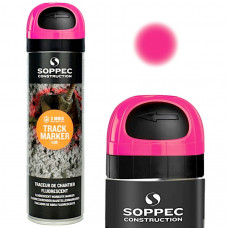 Soppec Track Marker krāsas aerosols rozā 500ml