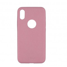 Tellur Cover Slim Synthetic Leather for iPhone X/XS pink