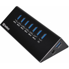 Sandberg 133-82 USB 3.0 Hub 6+1 ports