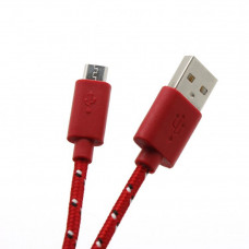 Sbox USB->Micro USB 1M USB-1031R red